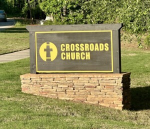 Apply 6 Crossroads Sign